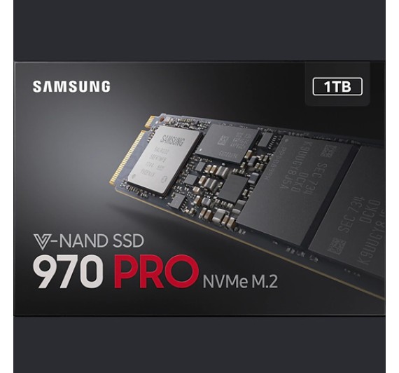 1TB SSD (เอสเอสดี) SAMSUNG 970 PRO M.2 NVMe/PCIe (MZ-V7P1T0BW) 5Y